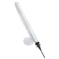 Oblique View of Outdoor Plastic Stanchions with Spike Base Lightweight Outdoor Plastic Stanchions with Spike Base