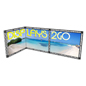 Trade Show Truss Booth Kit Great for Auto Shows Trade Show Truss Booth Kit, 113" Overall Depth