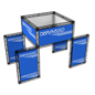 Trade Show Booth Truss Kit for Businesses Trade Show Booth Truss Kit, 106.10" Overall Depth