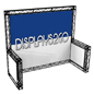10 x 10 Trade Show Truss Kit for Advertising 10 x 10 Trade Show Truss Kit, Gray