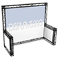 10 x 10 Truss Trade Show Booth for New Products 10 x 10 Truss Trade Show Booth, Knockdown Design