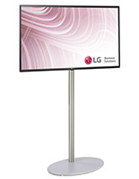Electronic signage display with 43 inch LG screen display