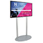 This Commercial Digital Display Has a Durable Design Great for Commercial Use Commercial digital display with disc feet for added stability