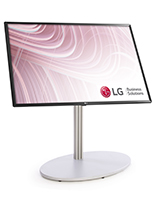 All-in-one digital signage with durable aluminum stand