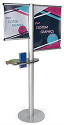 Custom UV-Printed Multi-Graphic Banner Stand is Great for Trade Shows Multi-graphic banner stand