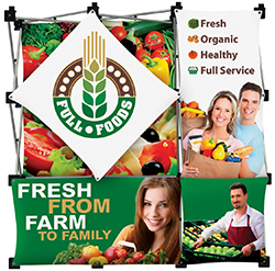 Table top trade show displays feature custom printed panels in different sizes table top trade show displays