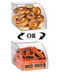 Food Containers: with a Curved Lid food containers