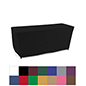 These Convertible Table Cloths Provide Surface Coverage from 6' to 8' Convertible table cloth have 100 percent polyester material