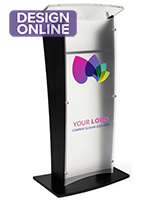 Printed Public Speaking Stand for Conference Halls
