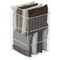 Wire Bins for Books, CDs, or DVDs wire product bin