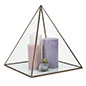 Use This Large Pyramid Display Box in Showrooms and Tradeshows Large pyramid display box with five clear glass panels