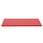 This 16″ Red Plastic DCS Series Model Display Case Base Is a Beautiful Way to Add Color to Any Showcase 16" red plastic DCS series model display case base with 0.5" thickness
