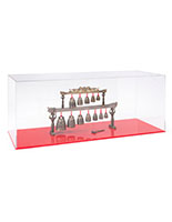 Large model display case made of durable acrylic