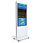 This Digital Signage Display Features an Easy-to-Use Android Operating System Digital signage display with sleek bezel edge design