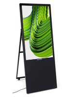 Digital sandwich board with 43 inch non-touch LCD screen
