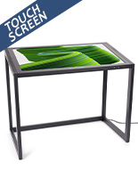 Accessible touch screen table with 43 inch interactive screen