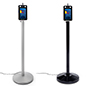 This Non-Contact Body Temperature Screening Kiosk Is Ideal for Large Corporate Offices Non-contact body temperature screening kiosk with touchless screen design
