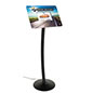 Small Digital Advertising Stand, Place in Public Areas to Share Wayfinding Information Small digital advertising stand with easy assembly