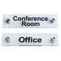 “Conference Room”/”Office” Door Signs Great for Added Style “Conference Room”/”Office” Door Signs with 1" Standoffs