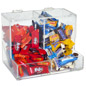 Plastic candy bins that have 2 bins plastic candy bins