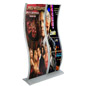 Poster Stands Holds Dual Graphics Measuring 24"w x 79"h and 18"w x 79"h Poster Stands
