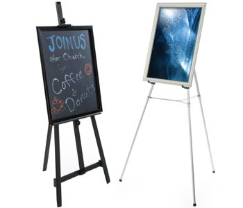 Easels with Frames & Boards