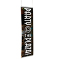 24" banner rail pair (Top & Bottom) with hanging clips Banner Hanging Rail