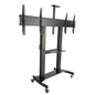 Dual Screen TV Stand for Informational Purposes Dual Screen TV Stand, Black