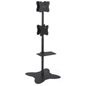 Quad TV Stand for Digital Signage Stylish Quad TV Stand