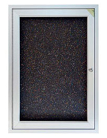 Enclosed Rubber Cork Board Enclosed Rubber Cork Board