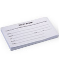 Entry Form with a Generic Layout for Any Contest Entry Pad
