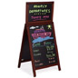 Easel Chalkboard, Use with Wet-Erase or Liquid Chalk Markers easel chalkboard
