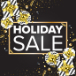 Holiday Sale Floor Vinyl Sticker Can Be Placed On Sidewalk to Attract More Attention 24 x 24 holiday sale floor vinyl sticker with festive design