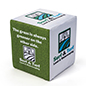 Custom Cube Seat Covers in Durable Polyester Fabric Polyester and elastic custom cube seat covers