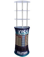 Portable Promotion Graphic Tower Display