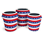 Use This American Flag Trash Can Stretch Wrap is Perfect for Indoor and Outdoor Use Polyester American flag trash can stretch wrap