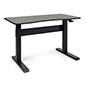 This Pneumatic Height Adjustable Standing Desk Is Constructed of Particle Board Lasting for Years to Come Particle board pneumatic height adjustable standing desk