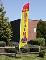 Feather Flags for Outdoor Business Advertising Feather Flags with Aluminum Pole
