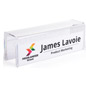 Acrylic Partition Name Plate Display - Ideal Solution for Employee Recognition Acrylic partition name plate display with double-sided design