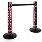 These Custom Printed Stanchion Post Sleeves Are Easy to Assemble and Remove Custom printed stanchion post sleeve with easy assembly