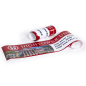 Full Color Rigid Rail Signage is UV-Printed in High Quality 60-inch wide by 15-inch tall opaque rigid rail signage