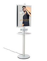 Double Sided Phone Charger Kiosk