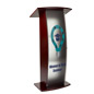 UV Printed Frosted Replacement Panel for FLCT Series Lecterns – Liven Existing Podium! UV printed frosted replacement panel for FLCT series lecterns with opaque finish that offers privacy
