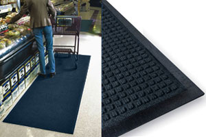 Navy Blue Floor Mat Measures 3'w x 10'l Navy Blue Floor Mat