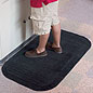 Rubber Mats: 3' x 5' with Confetti Grey Top Rubber Mats