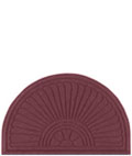 Floor Mats: 6' x 3.3' Maroon Floor Mats