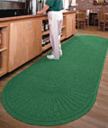 Southern Pine Floor Mats Feature 3'w x 7.1'l Oval Design Southern Pine Floor Mats