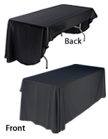 Folding Table: Includes Black, 3-Sided Cover folding table