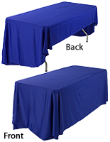 Foldable Table: Includes Royal Blue, 3-Sided Table Cover foldable table