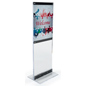 Over Sized Custom 22 x 28 Poster with Totem to Make an Impression Custom 22 x 28 Poster with Totem with Standoff Mounts